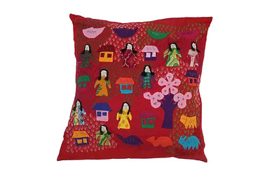 CUSHION COVER(RED)