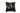 CUSHION COVER(BLACK-WHITE)