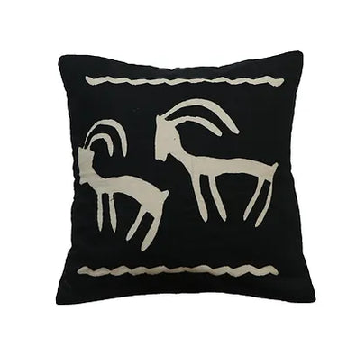 CUSHION COVER(BLACK-WHITE)