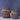 Wooden Button Pot Vase