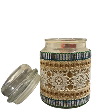 Cotton Candle Jar