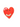 Heart shape pin