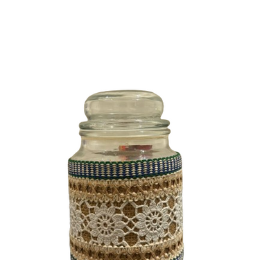 Cotton Candle Jar