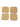 Square Jute Coasters Set of 4