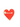 Heart shape pin