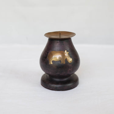 EBONY CANDLE STAND