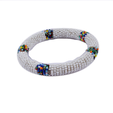 Colourful Bead Bangle