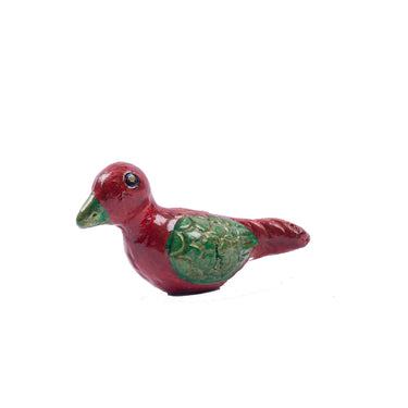 Handpainted Bird Statue