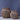 Handcrafted wooden button pot vase centerpiece for coffee table decor by Krea