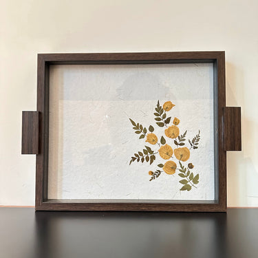 Yellow Bougainvillea Tray