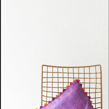 CUSHION COVER(PURPLE)