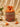 Luxury Orange Banarasi Semi Silk Khat Mix Work Potli Bag