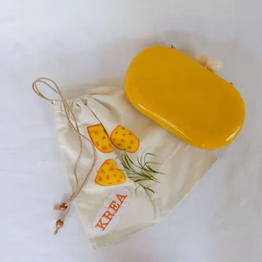 Yellow Stone Clutch