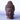 Brown Buddha head resin statue