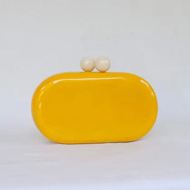 Yellow Stone Clutch