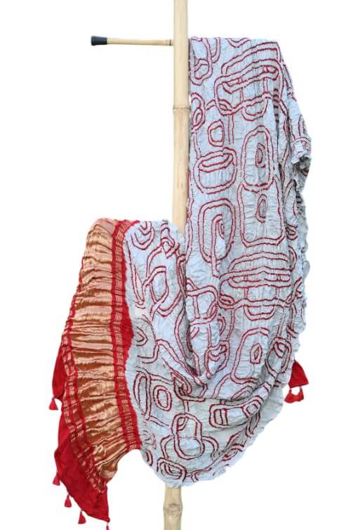 Modern style bandhani