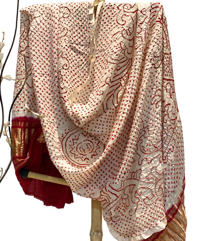 Traditional gajji silk