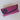 Pink Jute Clutch Bag